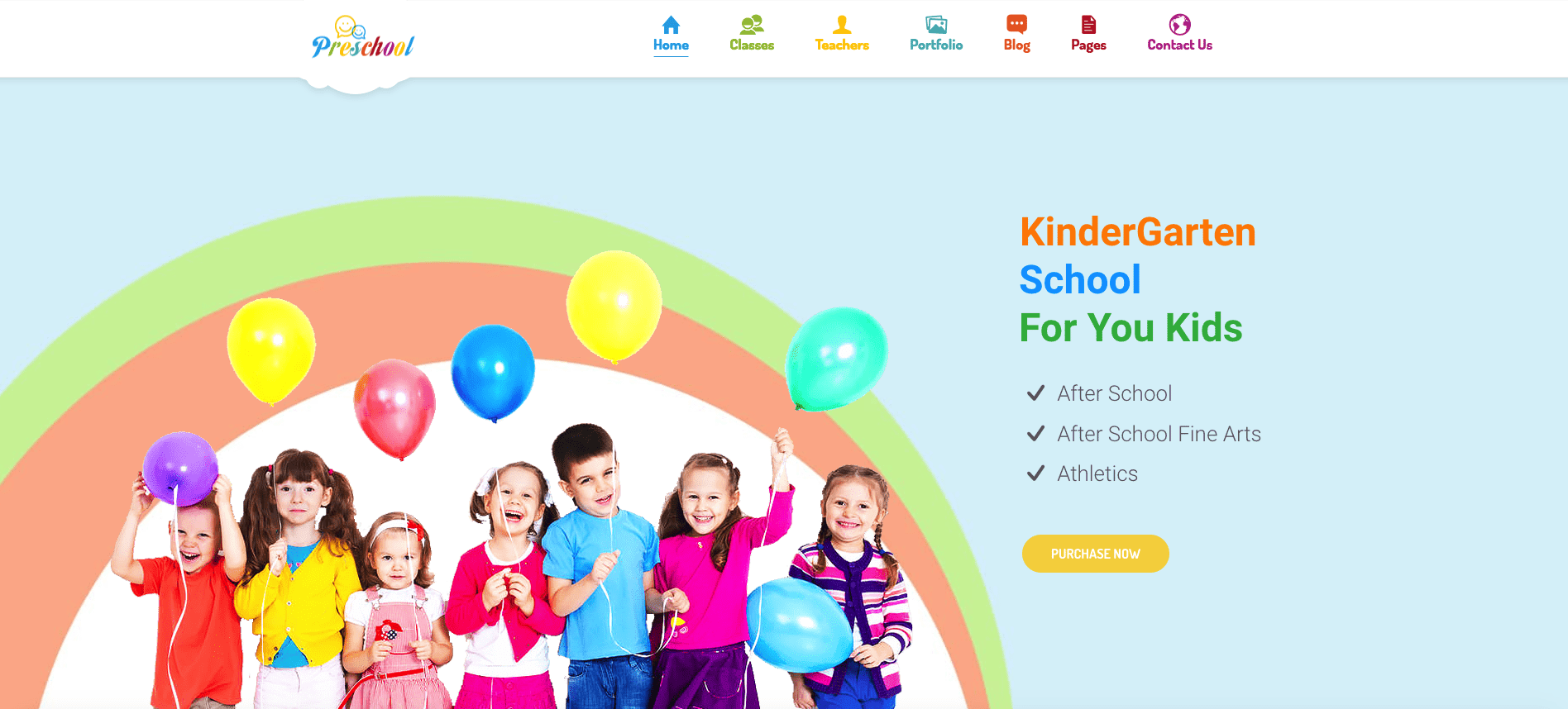 Preschool WordPress Theme