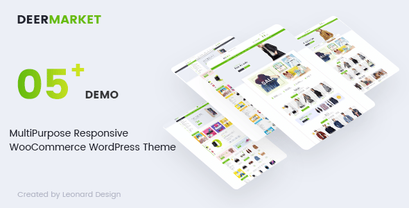 DeerMarket – Multipurpose Responsive WooCommerce WordPress Theme