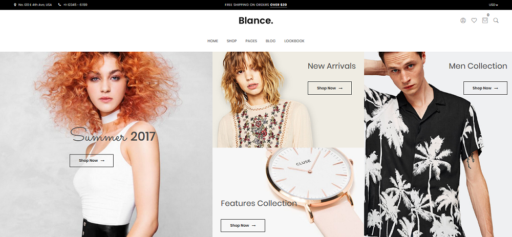 Blance - Minimal WooCommerce Theme