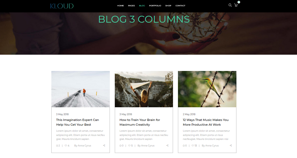 Blog Layouts