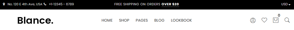Customizable Header Option