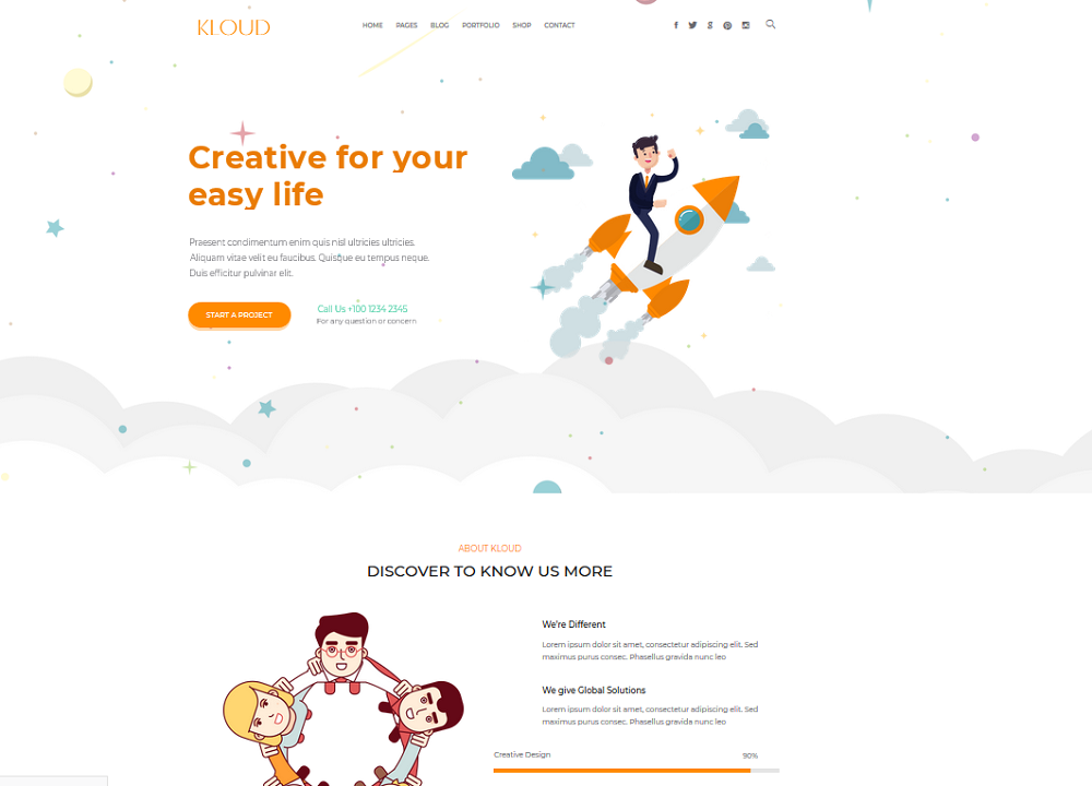 Kloud Creative for Your Easy Life