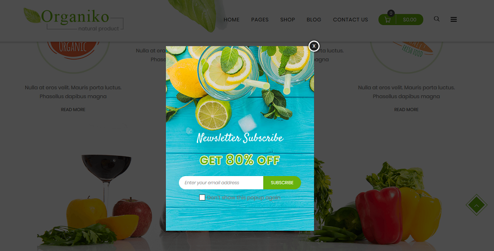 Newsletter Popup