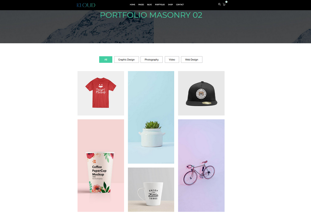 Portoflio Masonry Layout