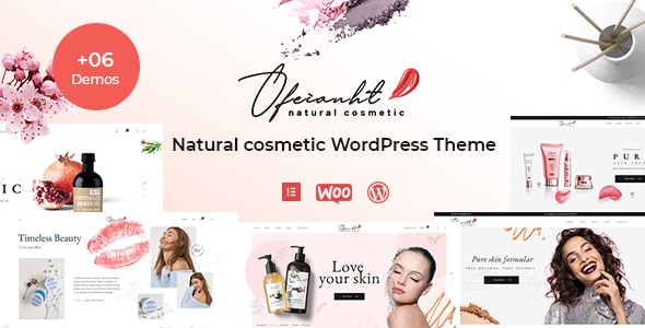 Ofeianht – Natural Cosmetics WordPress Theme