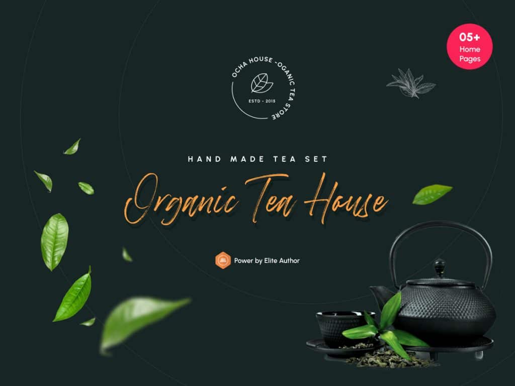 OchaHouse - Organic Tea Store WooCommerce WordPress Theme